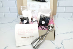 Black Forest Crinkle Cookies - DIY Baking Kit, Ideal Baking Gift by CrumbleCrate