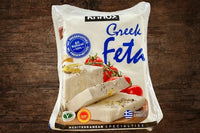 Moda Ezine style mix feta cheese consists of three slices. One each slice of sheep's milk, cow's milk and goat's milk feta.