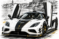 Automotive Legends Poster Subscription | 20 A3 Car Prints Monthly