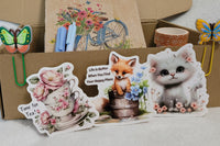Monthly Hand-Stitched Journal Box w/ Accessories