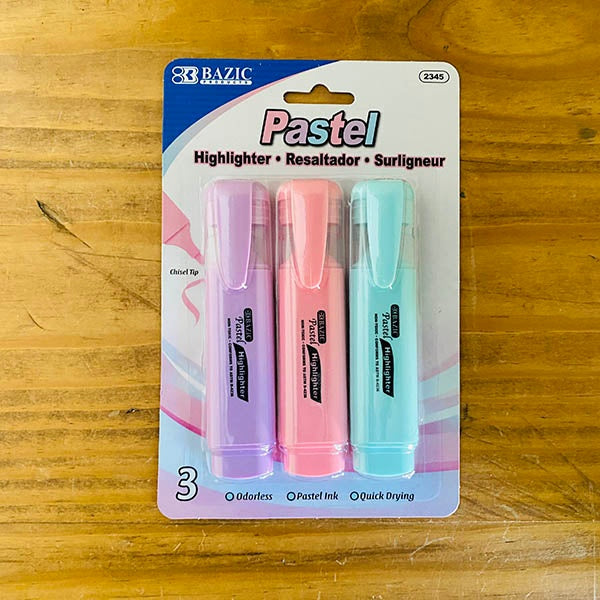 Pastel Highlighters