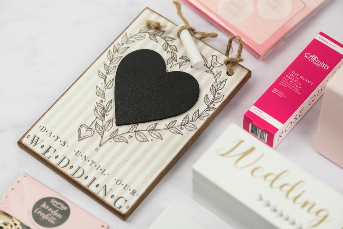 Wedding Countdown Plaque - Cratejoy