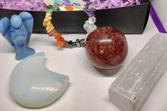 Monthly mystery crystal box