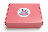 Monthly organic dog treat subscription box filled with handmade, small-batch gourmet bakery treats in a variety of flavors.