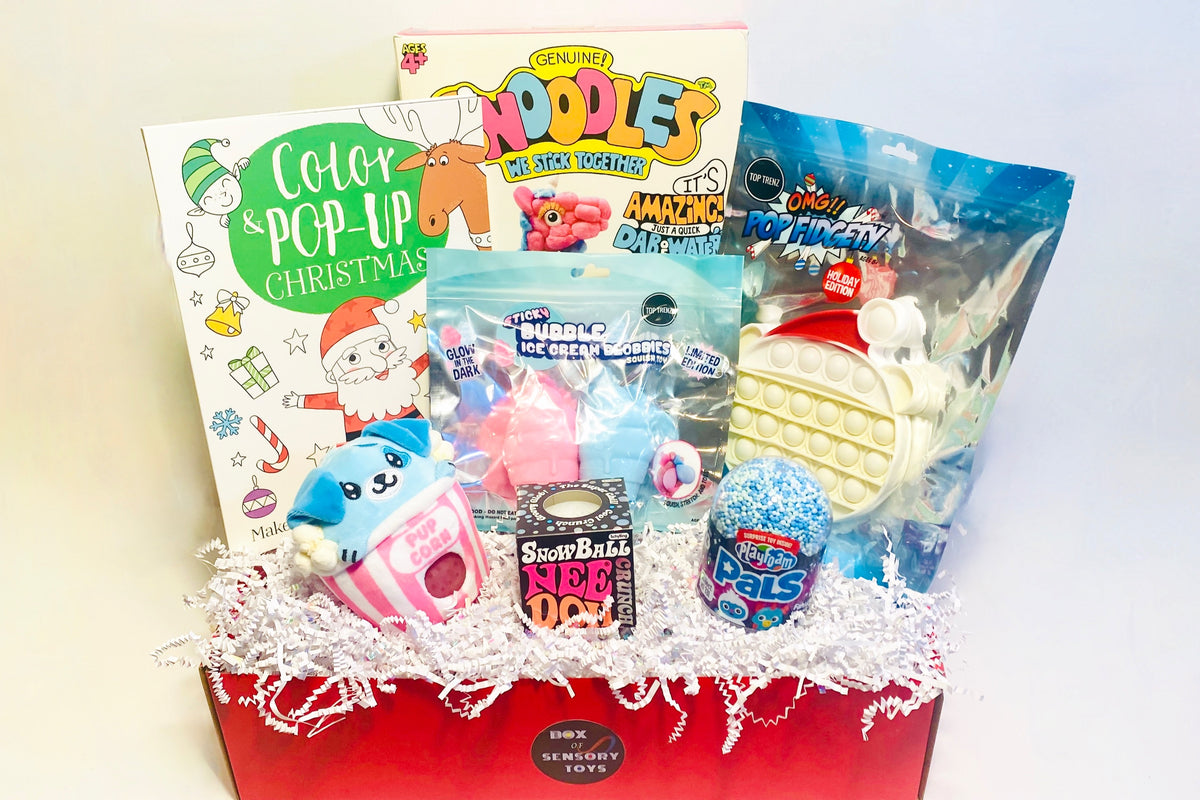 VIP BOX OF SENSORY TOYS 💚 for Kids 4-9 years