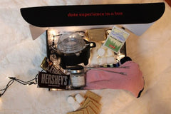 BESTSELLER! Camp Date Night Box | Smore Set | Romantic Date Idea At Home | Couple Anniversary Birthday Gift Basket | Cozy Date Night Box