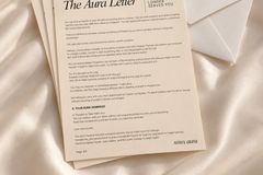 The Aura Letter by Working On My Aura x Coquihalla | Monthly Snail Mail Subscription