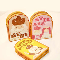 萌！装在面包袋子里绘本《面包国王》3册套装
