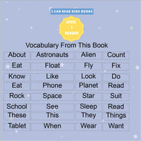 Astronaut Book For Kids: I Can Read Books Level 1 (I Can Read Kids Books)
