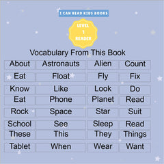 Astronaut Book For Kids: I Can Read Books Level 1 (I Can Read Kids Books)