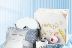 Gifts for Women, Care Package for Women, Relaxing Spa Gift Box Basket, Birthday Baskets, Get Well Soon Gifts with Luxury Blanket, Unique Holiday Gifts Basket for Women, Her, Sister, Mom, Best Friends