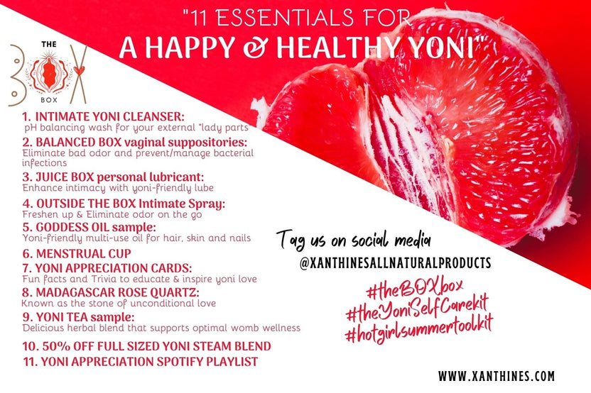 The BOX box: 11 Essentials for a Happy & Healthy Yoni