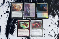 Singles Pack Example. Each box will contain a mix of 5 Uncommons / Commons including 1 Foil. Cards will differ from picture above.