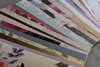 Torn Paper Art Craft Box