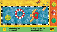 Ours dans un carre / Bear in a square - bilingual French/English paperback book - Barefoot Books