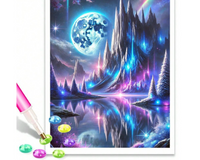 Supernova Galaxy Box - a Fusion of High Tech and Classic UFO - thats Out of this World!  Think Blues, Greens and Shimmery Silvers.