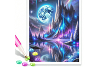Supernova Galaxy Box - a Fusion of High Tech and Classic UFO - thats Out of this World!  Think Blues, Greens and Shimmery Silvers.