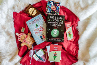 Books & More by Box of Books Christmas edition. Enjoy 2 great books and some novelty items. A great box for self care and relaxation.