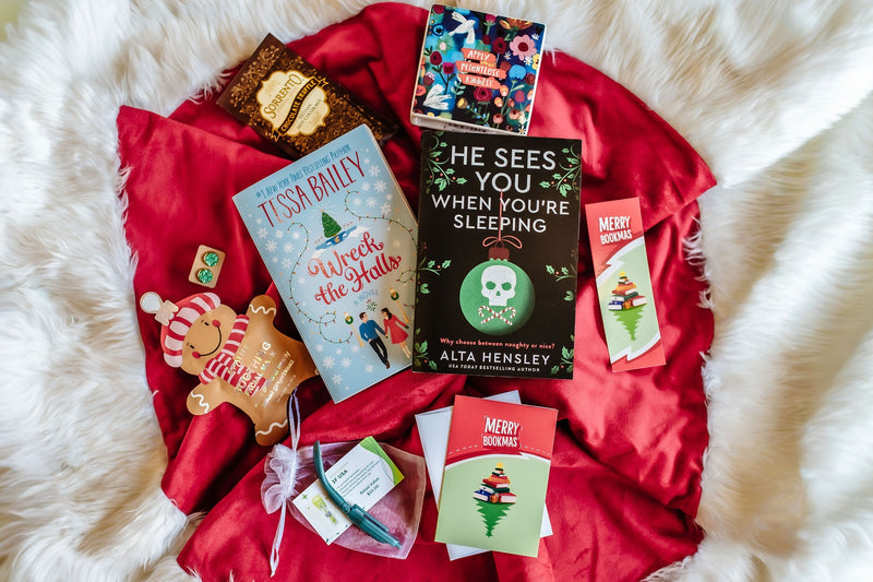 Books & More by Box of Books Christmas edition. Enjoy 2 great books and some novelty items. A great box for self care and relaxation.