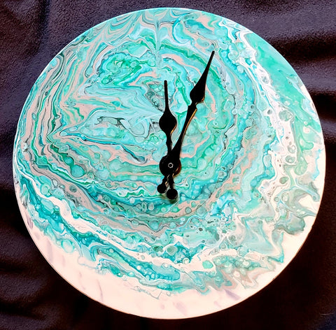 Resin Album Clock - With Sturdy 78 RPM Album & Clock Mechanism - SKU PP0822