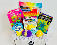 Easter Fidget Toy Box bubble pop, grow egg, starfish stretch, army crawlies, OMG Pop Top Trenz, Foam Alive