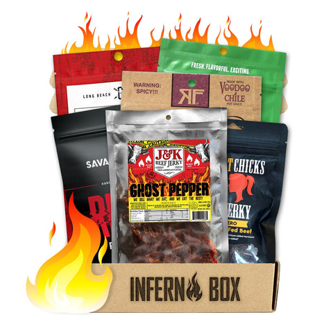 Inferno Beef Jerky Box