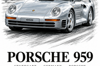 Automotive Legends Poster Subscription | 20 A3 Car Prints Monthly