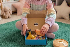 Mystery cute box with squeeze toy mystery plushie and squishie child tweens teens