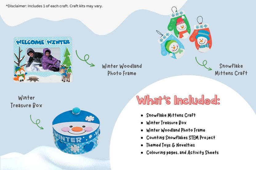 Winter Treasures Craft Box Ages 2-4