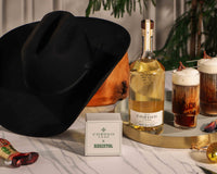 The Código 1530 Cowboy Coffee with CÓDIGO 1530 REPOSADO, Honey Fig Syrup, Cold Brew, Milk, Dried Figs

