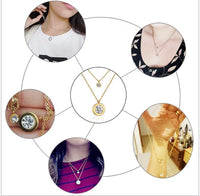 AISHA ♡ AAA Cubic Zirconia Diamond Tarnish-free Layered Necklace