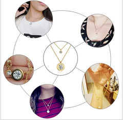 AISHA ♡ AAA Cubic Zirconia Diamond Tarnish-free Layered Necklace