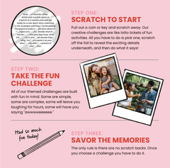 Couples Scratch Off Challenge Book
