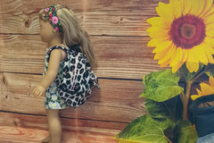 Doll outfit with accessories; hats, bags, backpacks, head bands, cover-ups, & more... (will fit AG, OG, Journey & more 18" dolls)