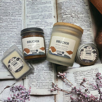 Biblichor Soy Candles and Melts - Old Books & Hot Tea - Book Lover Inspired