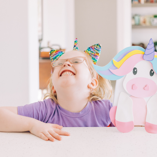 Unicorn Surprise Craft & Activity Box for Ages 5-7