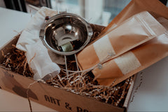 Candle Making Kit - Creative Escapes Kit with art supplies for painting, sculpting, and relaxing creative projects.