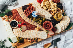 Platterful Handcrafted Wooden Bamboo Charcuterie Board (10x15")