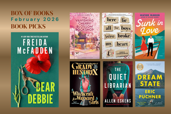 February Book Picks include bestselling author Freida McFadden, staff fav The Quiet Librarian, and an Oprah Book Club pick, Dream State.