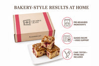 Raspberry Almond Coffee Cake - DIY Baking Kit by CrumbleCrate