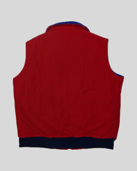 90s LL Bean Fleece Lined Vest (Size XL)