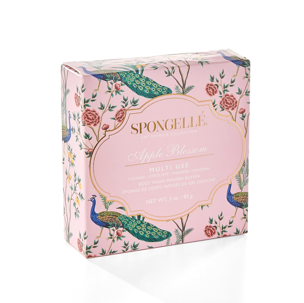 Spongelle Apple Blossom Multi-Use Body Wash Infused Buffer