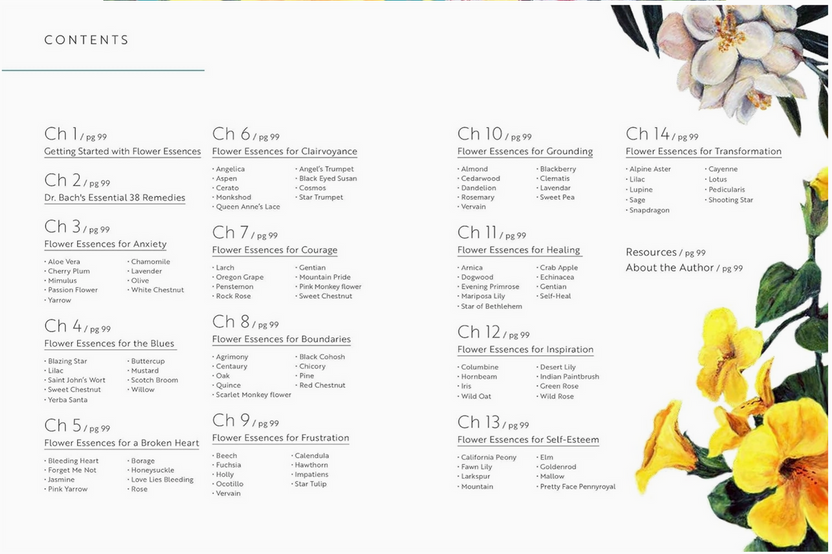 Healing Guide To Flower Essences by Alena Hennessey