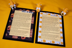 Bee Kind story card included in the Bee Kind Appreciation Box, sharing a meaningful message about kindness, teamwork, and helping others.