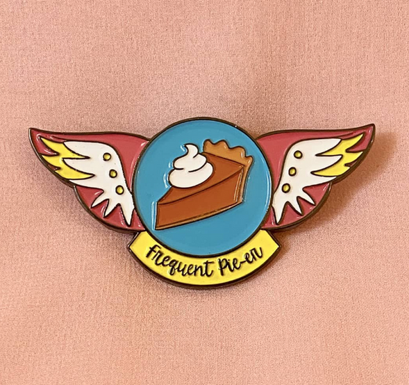 Waitress Broadway Musical inspired Frequent Pie-ers Enamel Pin