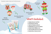 Christmas Time Kids Craft Box Ages 5-7