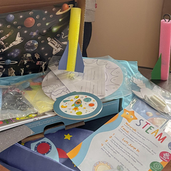 Blast Off Craft & Activity Box for Ages 5-7