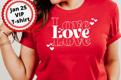 We are all about happy and positive vibes!  
Our T-shirt of the month club has a different theme each month, but always about happy things! 