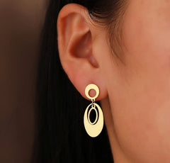 HARLEY Tarnish Free Stainless Steel Earrings