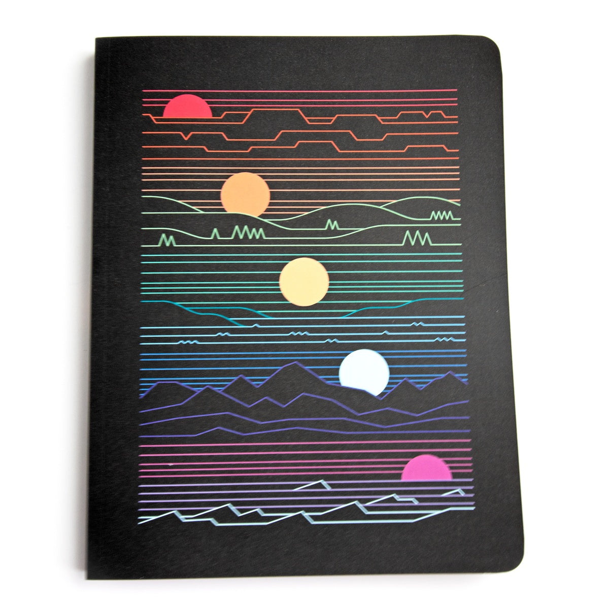 Many Lands Under One Sun 7x9 Notebook